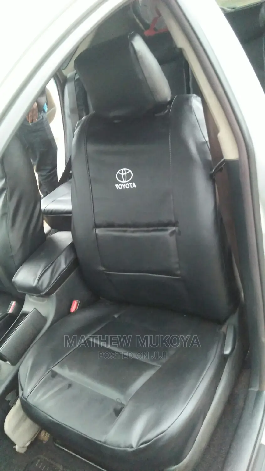 Black Toyota Car Seat Covers