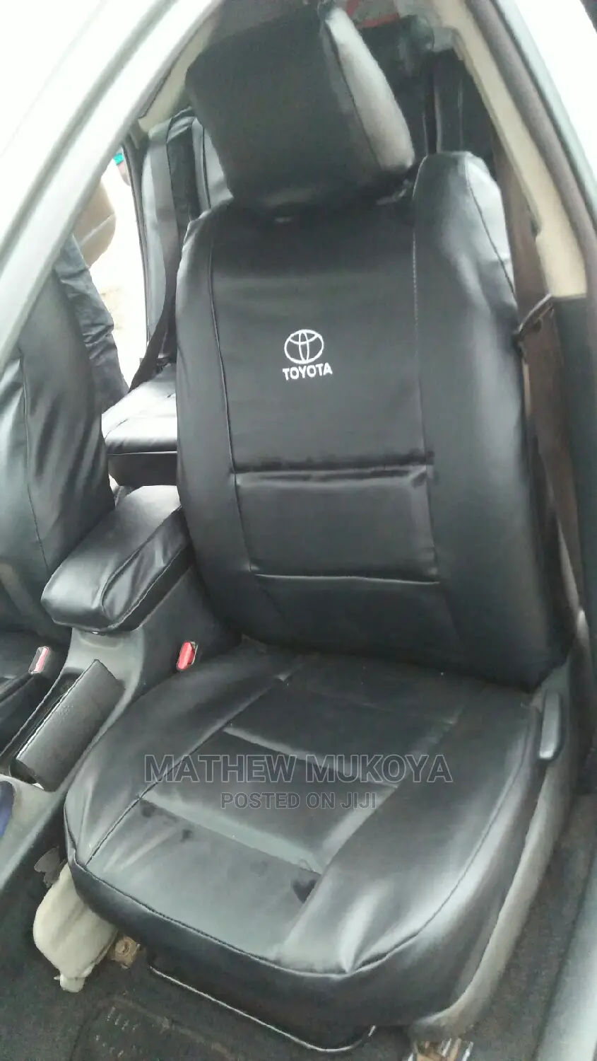 Black Toyota Car Seat Covers