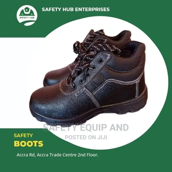 Safety Boots With Steel Toe Cap