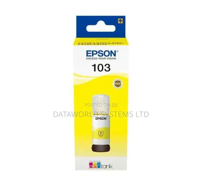 Epson 103 Ecotank Yellow Ink Bottle