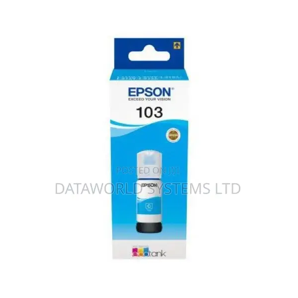 Epson 103 Ecotank Cyan Ink Bottle