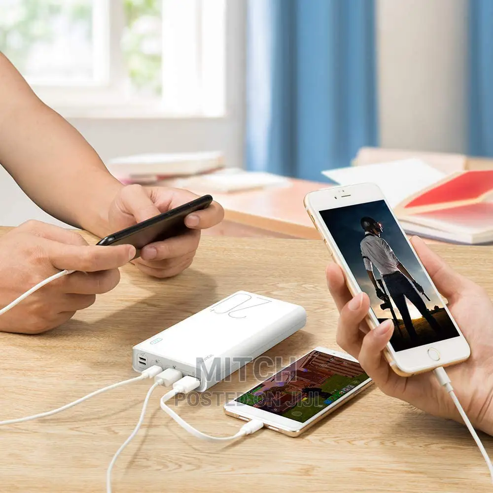 ROMOSS Sense 6+ 20000mah Type-C Power Bank, 18W Fast Charge