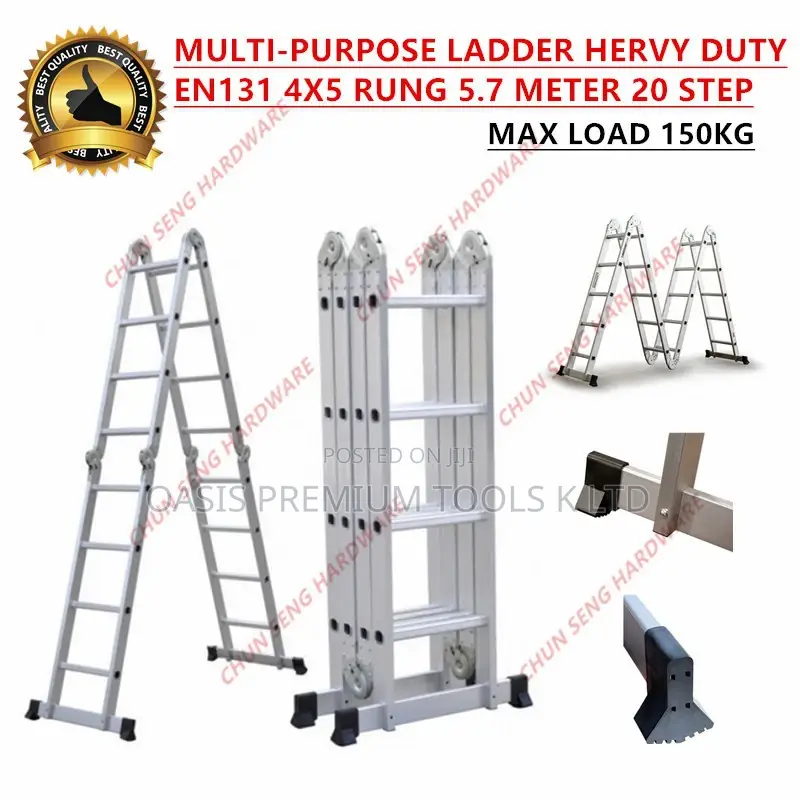 Aluminium Multipurpose Ladder 5.7 Mtr