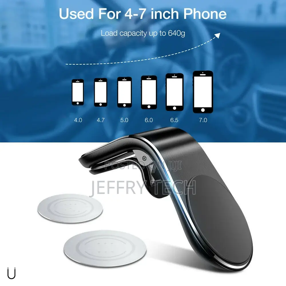 Universal Holder Clip Car Air Vent Magnetic Bracket for Mobi