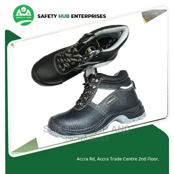 Safety Boots With Steel Toe Cap