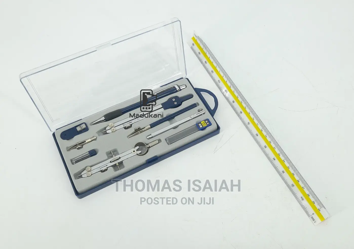 Technical Drawing Set With 300mm Scale Ruler