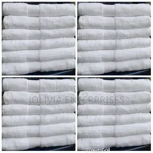 Towels - White Cotton