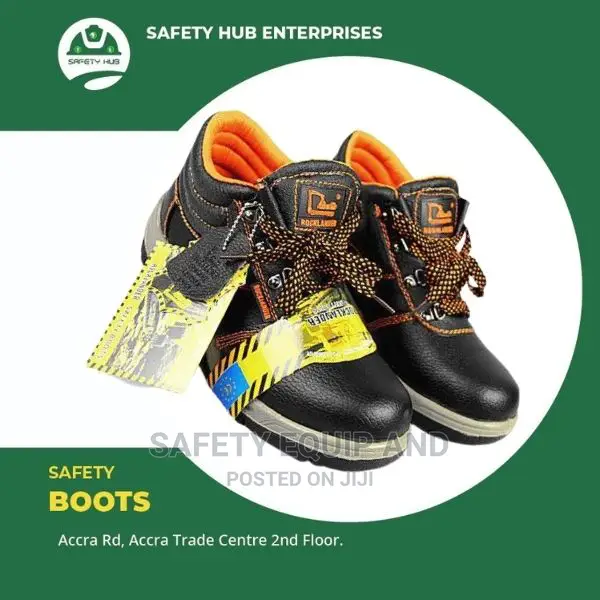 Certified Safety Boots With Toe Cap