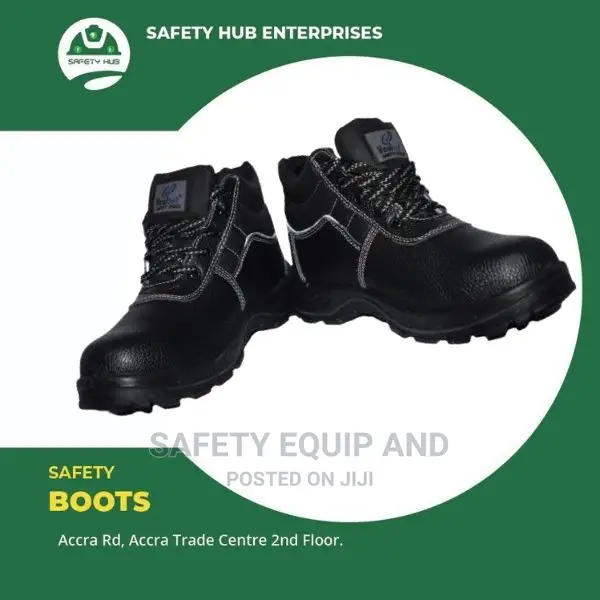 Safety Boots With Steel Toe Midsole