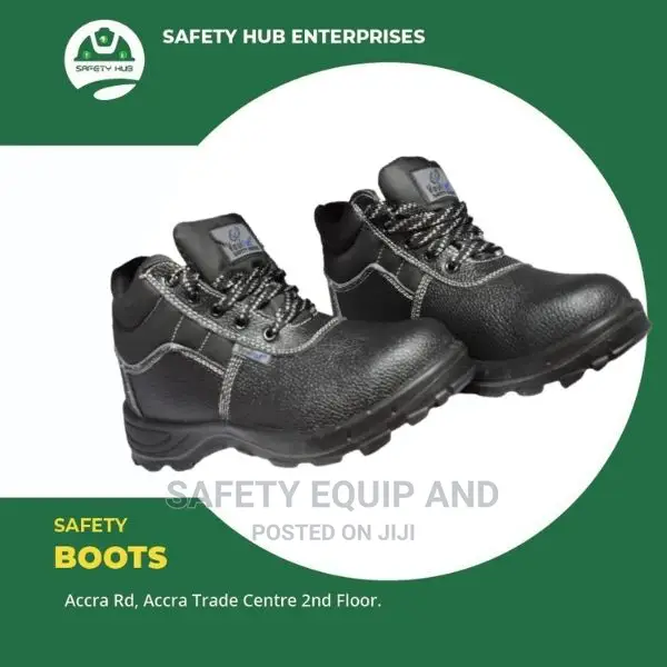 Safety Boots With Steel Toe Midsole