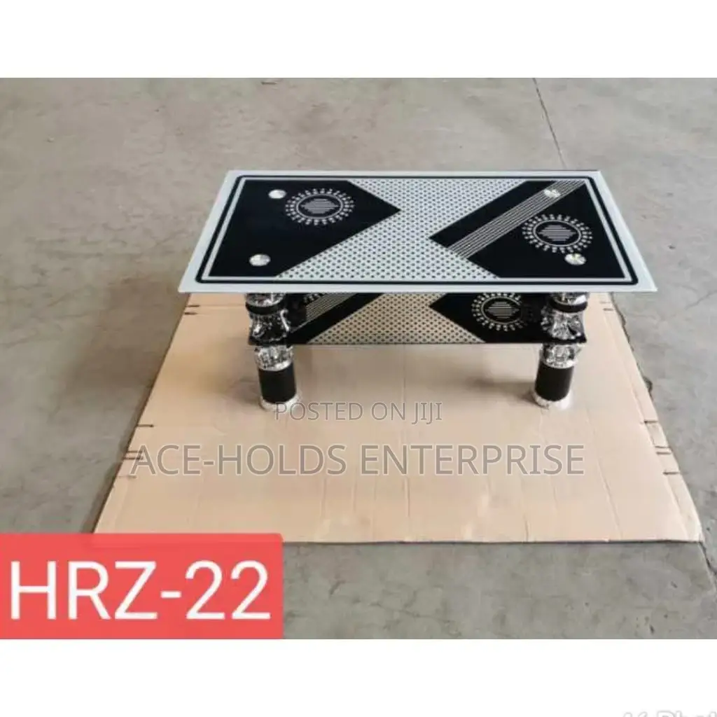 Htz-22 Glass Coffee Table.