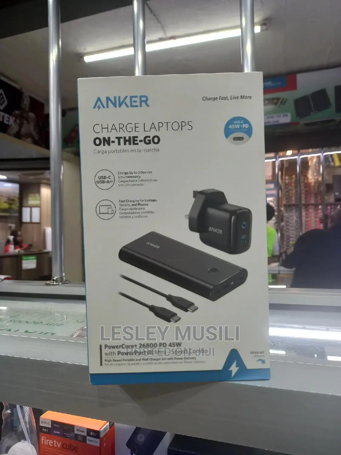 Anker Powercore+Charger Bundle for Laptops