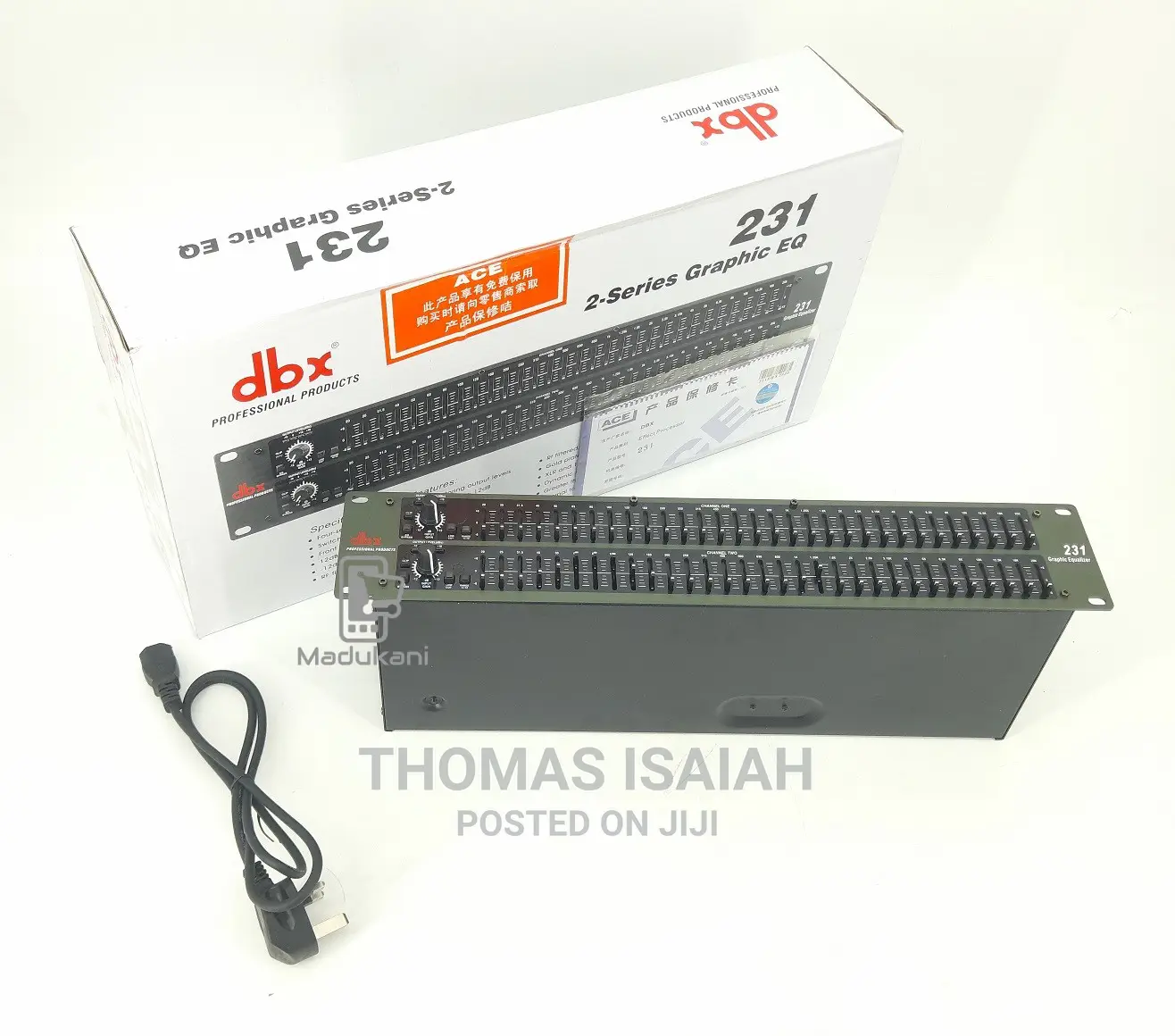DBX 231 2-Series Graphic EQ