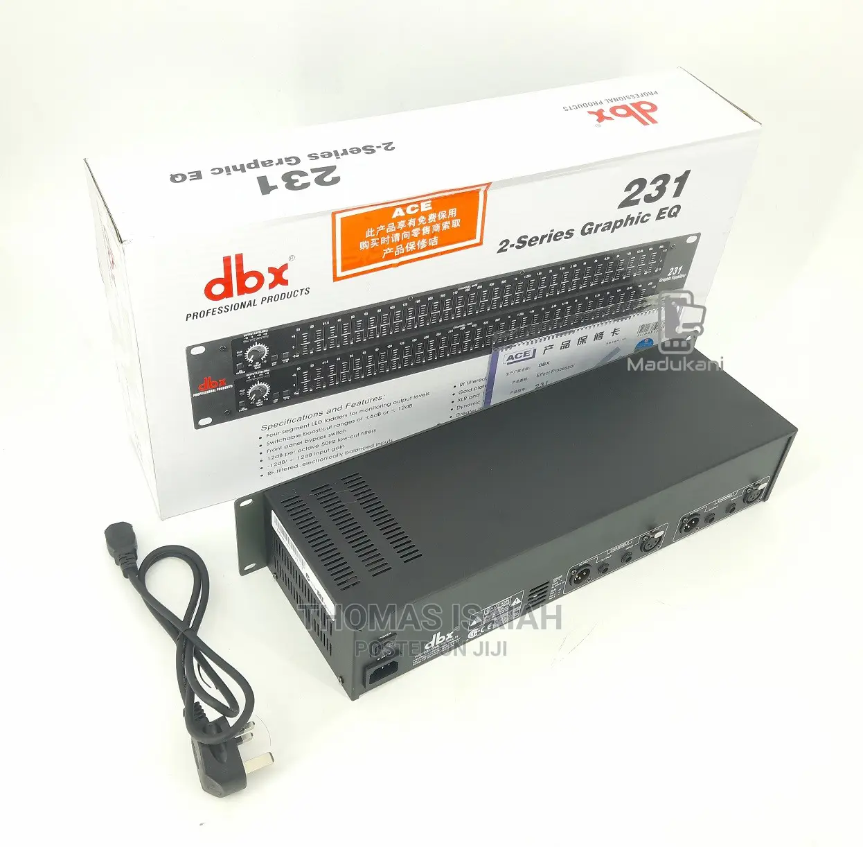 DBX 231 2-Series Graphic EQ