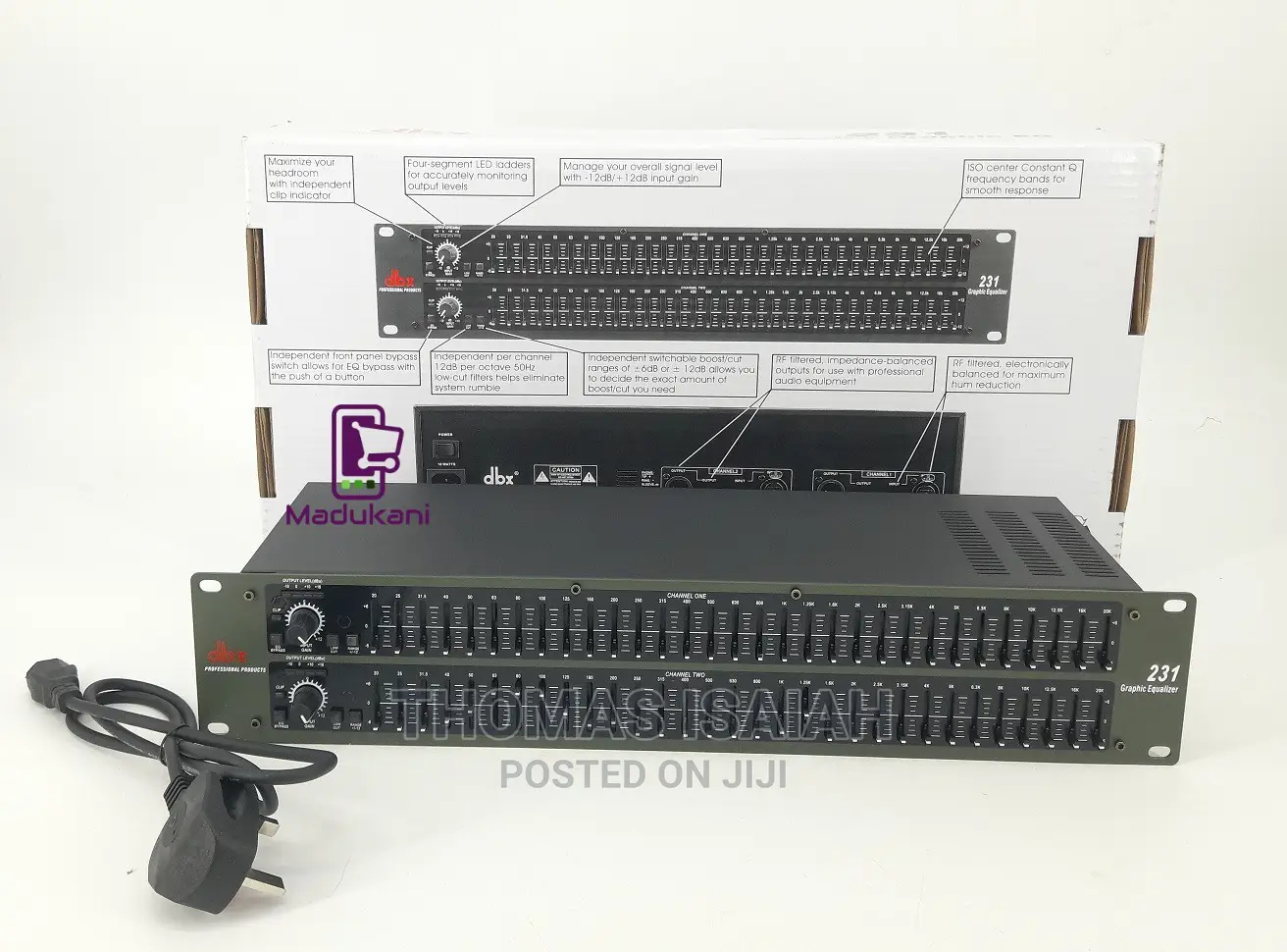 DBX 231 2-Series Graphic EQ