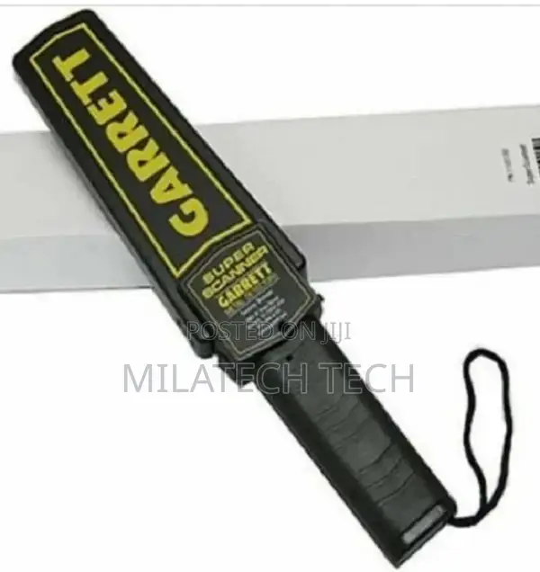 Garret Garret Super Scanner Hand Held Metal Detector- Black