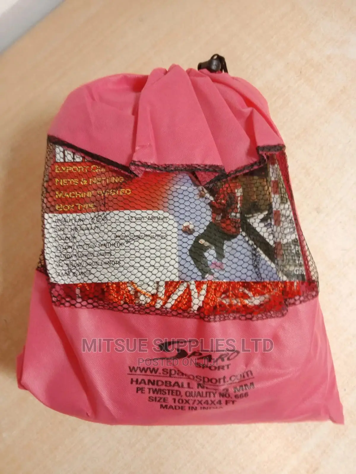 A Pair Of Hand Ball Goal Net10 X 7x4x4 Ft- 2mm