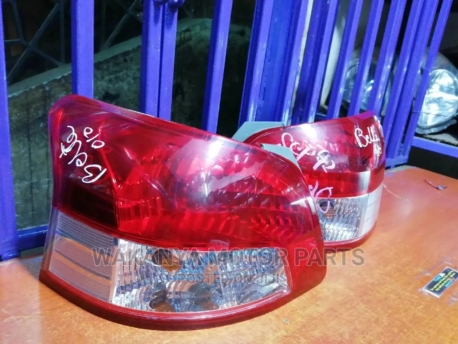 Toyota Belta Rear Lamps, Ex Japan Original Parts