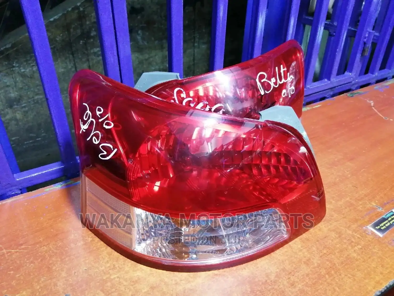 Toyota Belta Rear Lamps, Ex Japan Original Parts