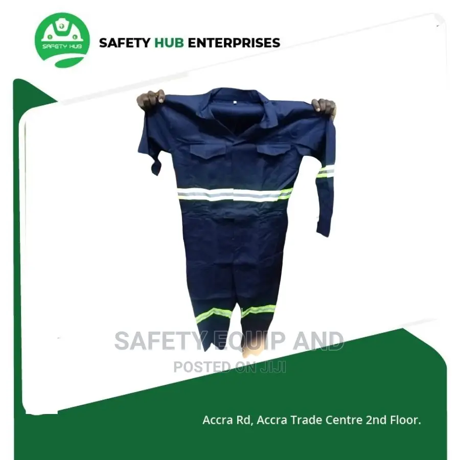 Reflective Overalls in Kenya (Decron Material)