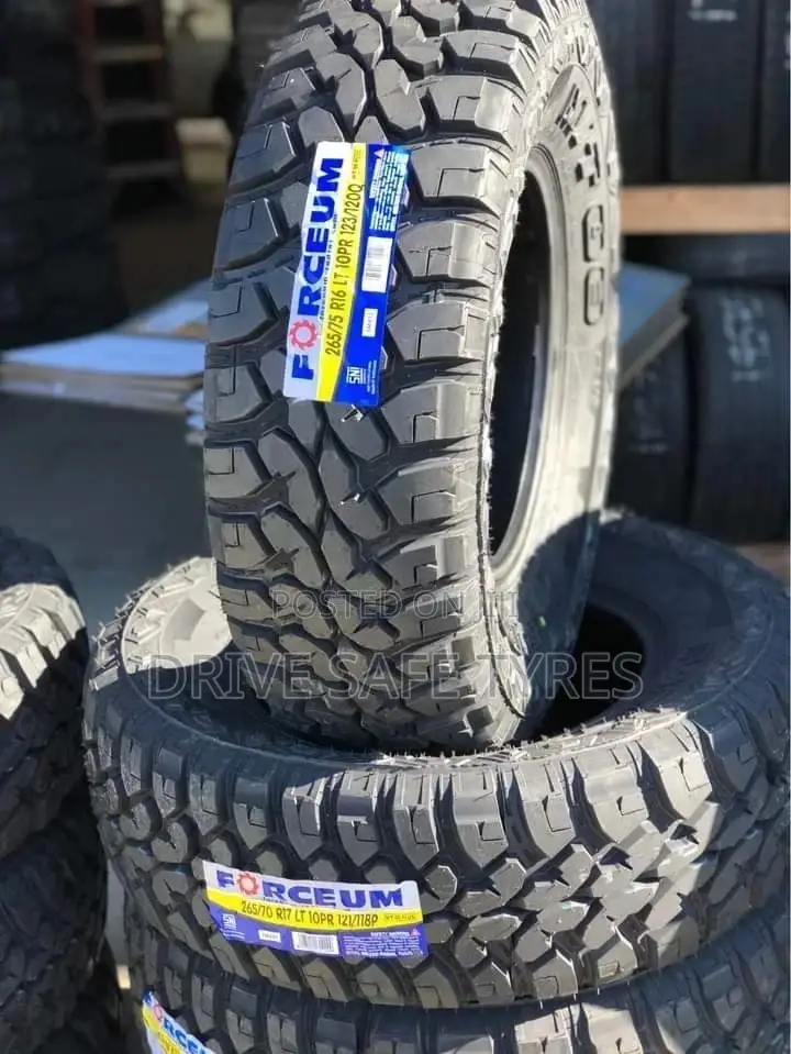 265/75 R16 Forceum Tyre Made in Indonesia Mudterrain 10 PR