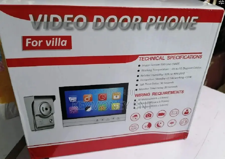 Video Door Bell With TF Card Slot