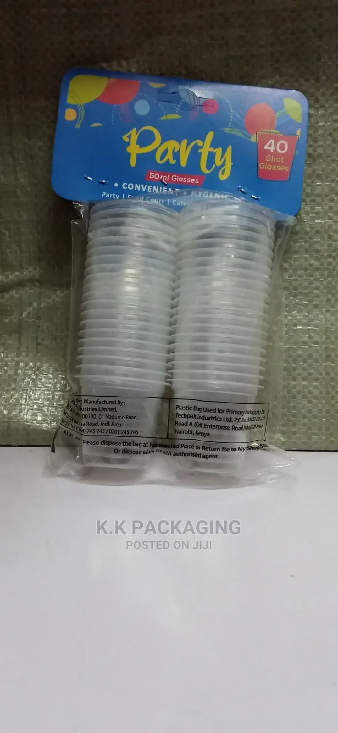Tot Plastic Glasses