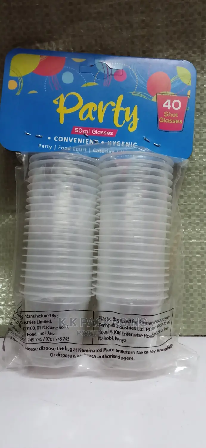 Tot Plastic Glasses
