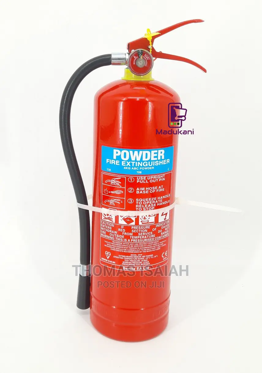4kg Dry Powder Fire Extinguisher for Class A, B, C, and Elec