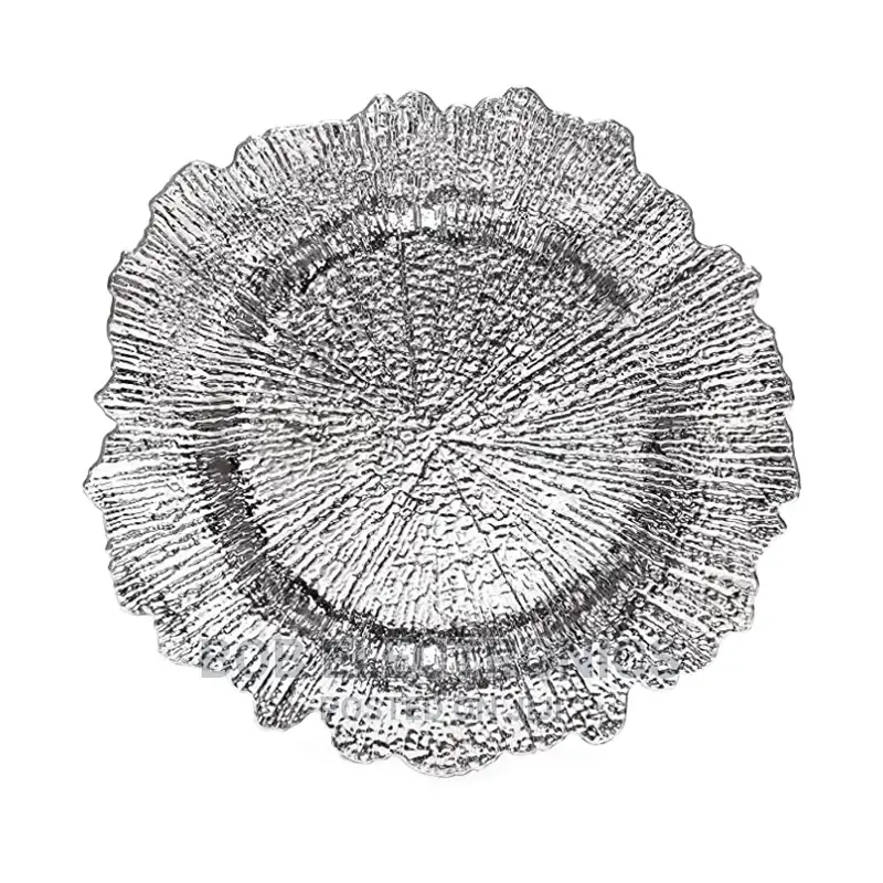 Decorative Dining Charger Gold Plates