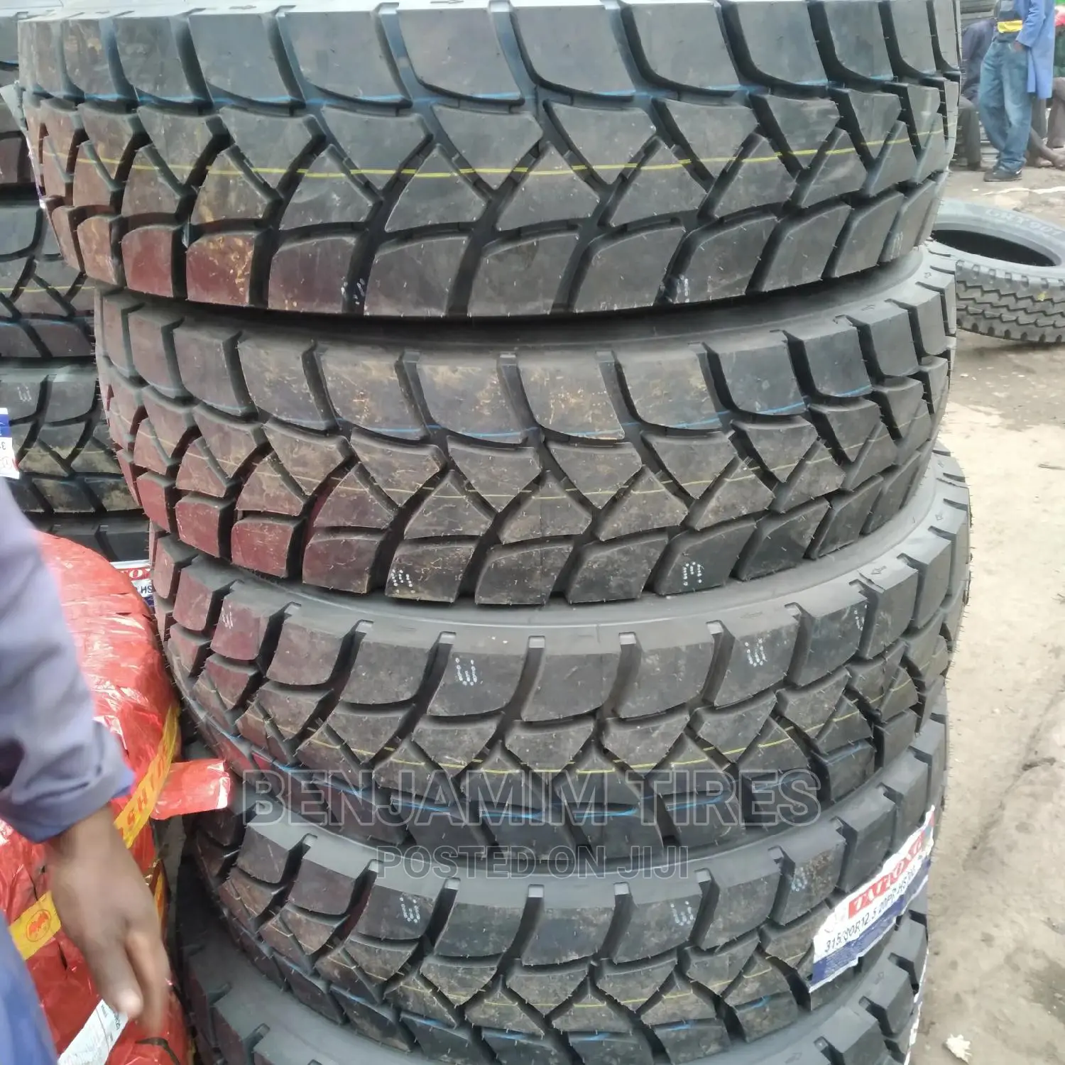 Taitong Tires Big Grip for Dip Sizes 315/80r22.5 20 Ply.