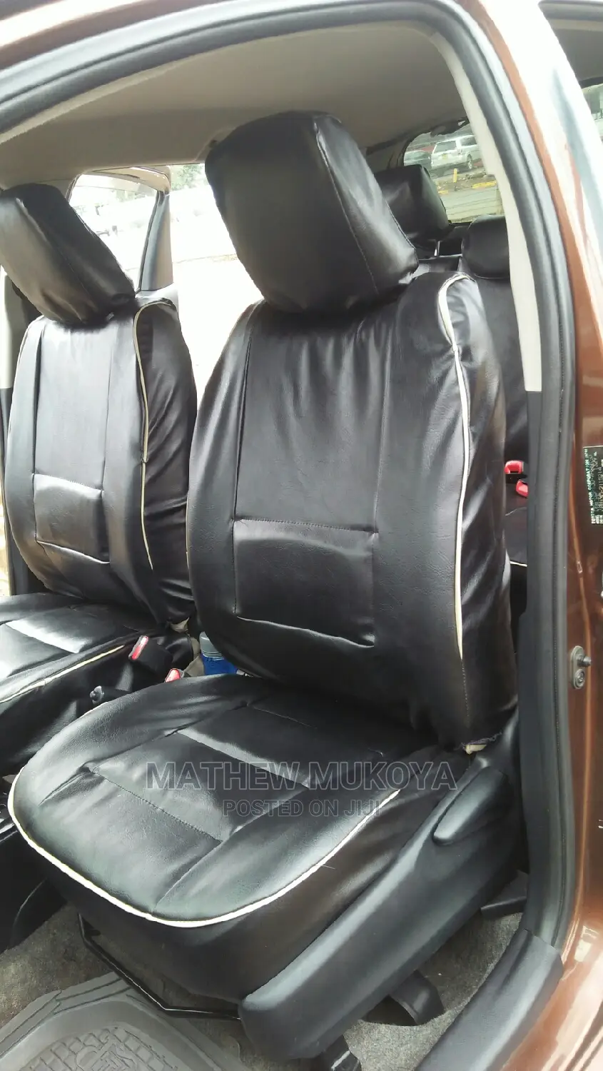 Toyota Black Car Seat Covers