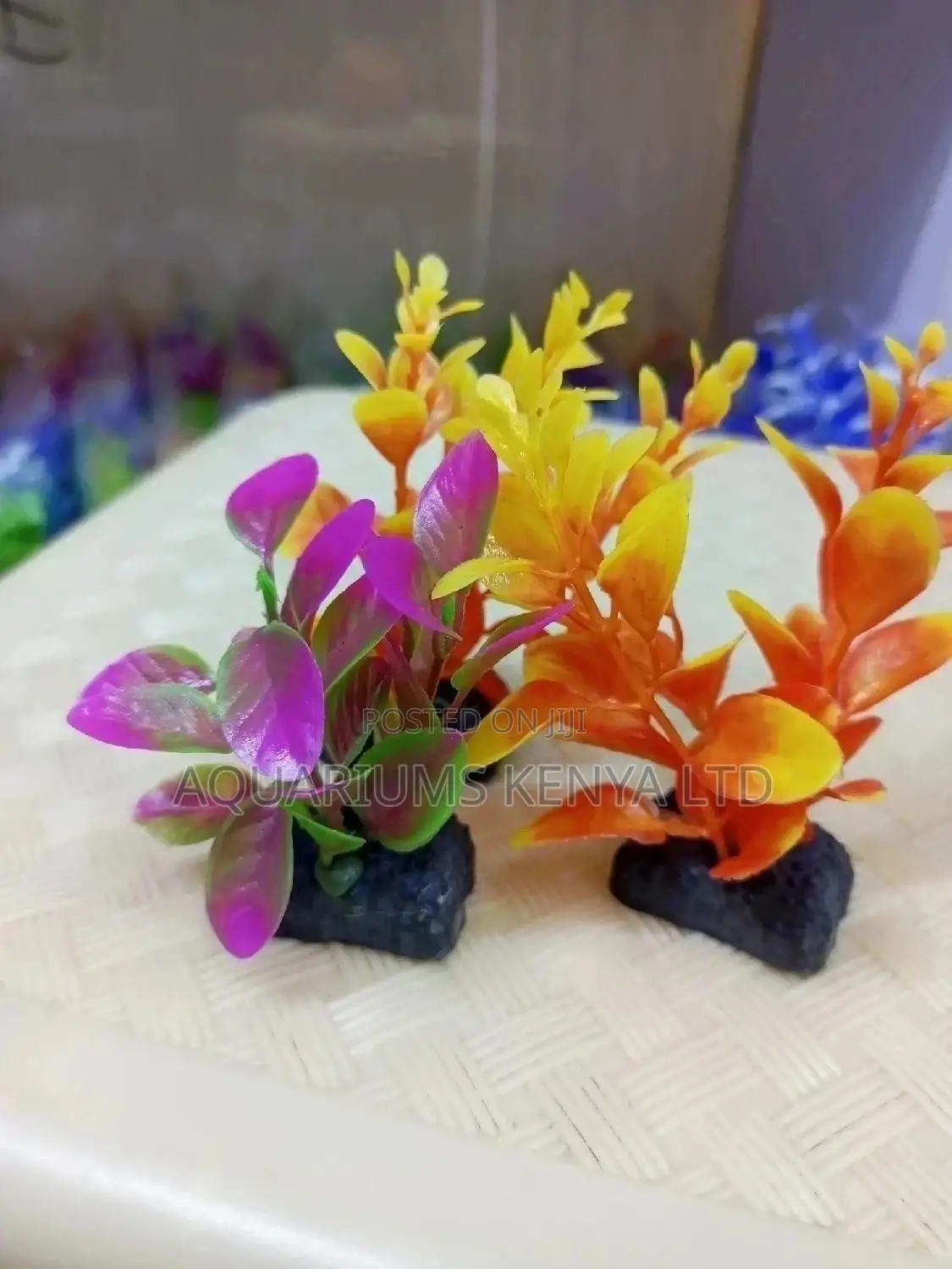 Aquarium Plastic Ground Plants