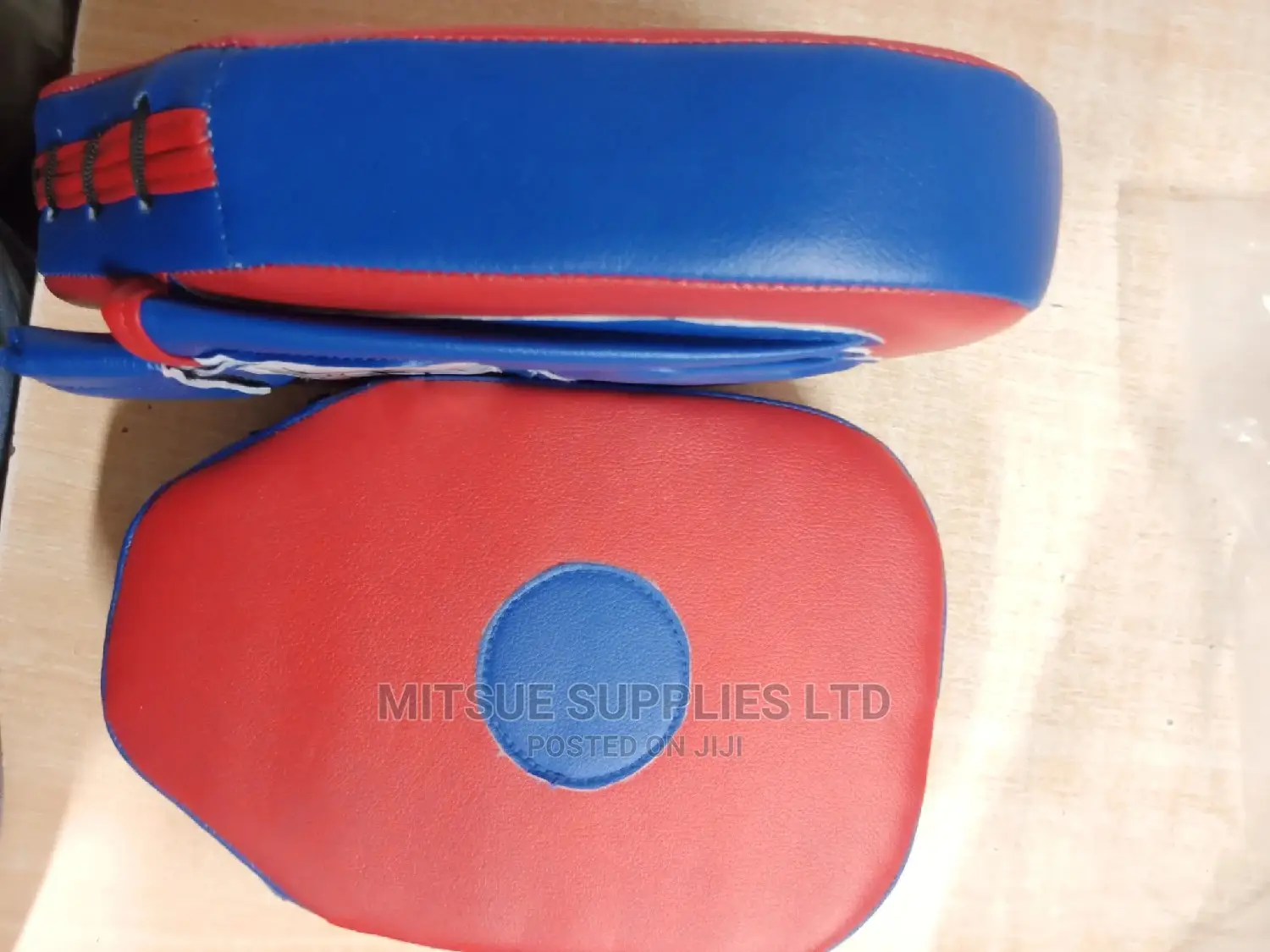 A Pair of Leather Boxing Punching Pads