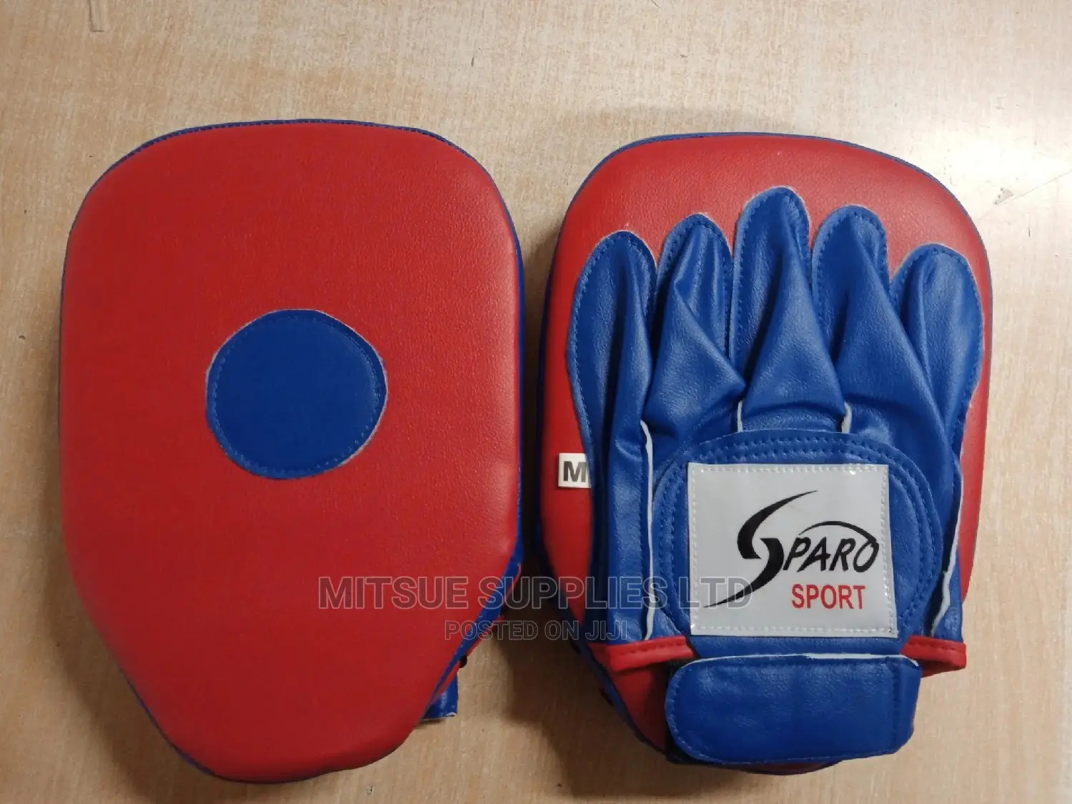 A Pair of Leather Boxing Punching Pads