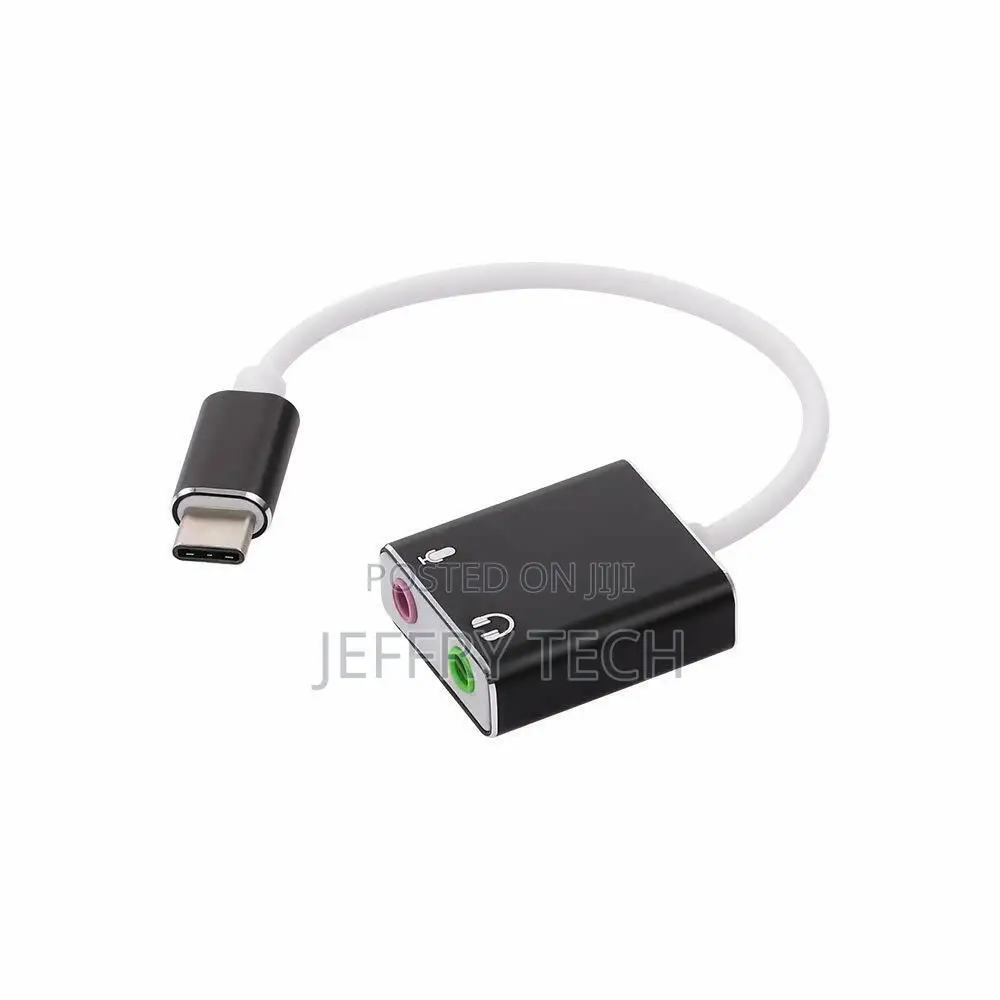 Headphone and Charger 2 in 1 USB Type C to 3.5mm Aux Audio C