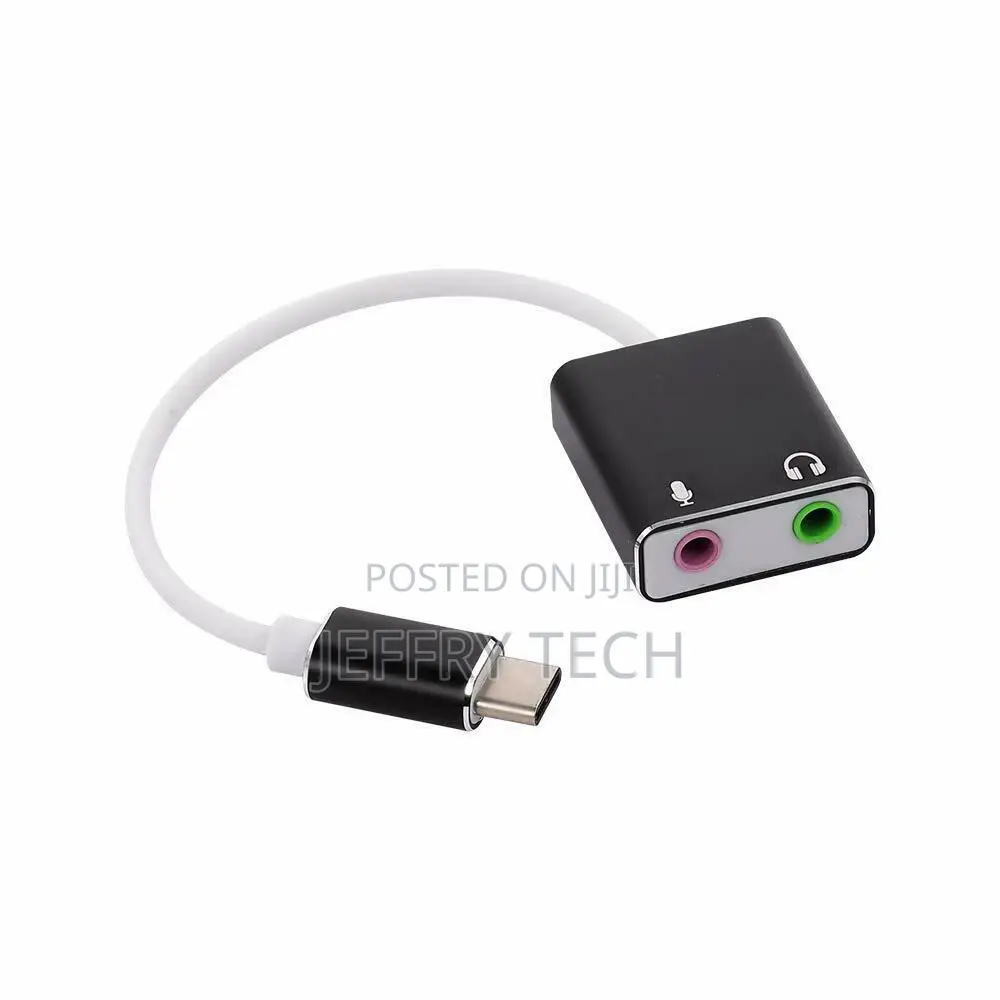 Headphone and Charger 2 in 1 USB Type C to 3.5mm Aux Audio C
