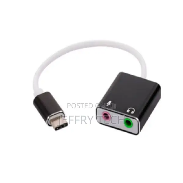 Headphone and Charger 2 in 1 USB Type C to 3.5mm Aux Audio C