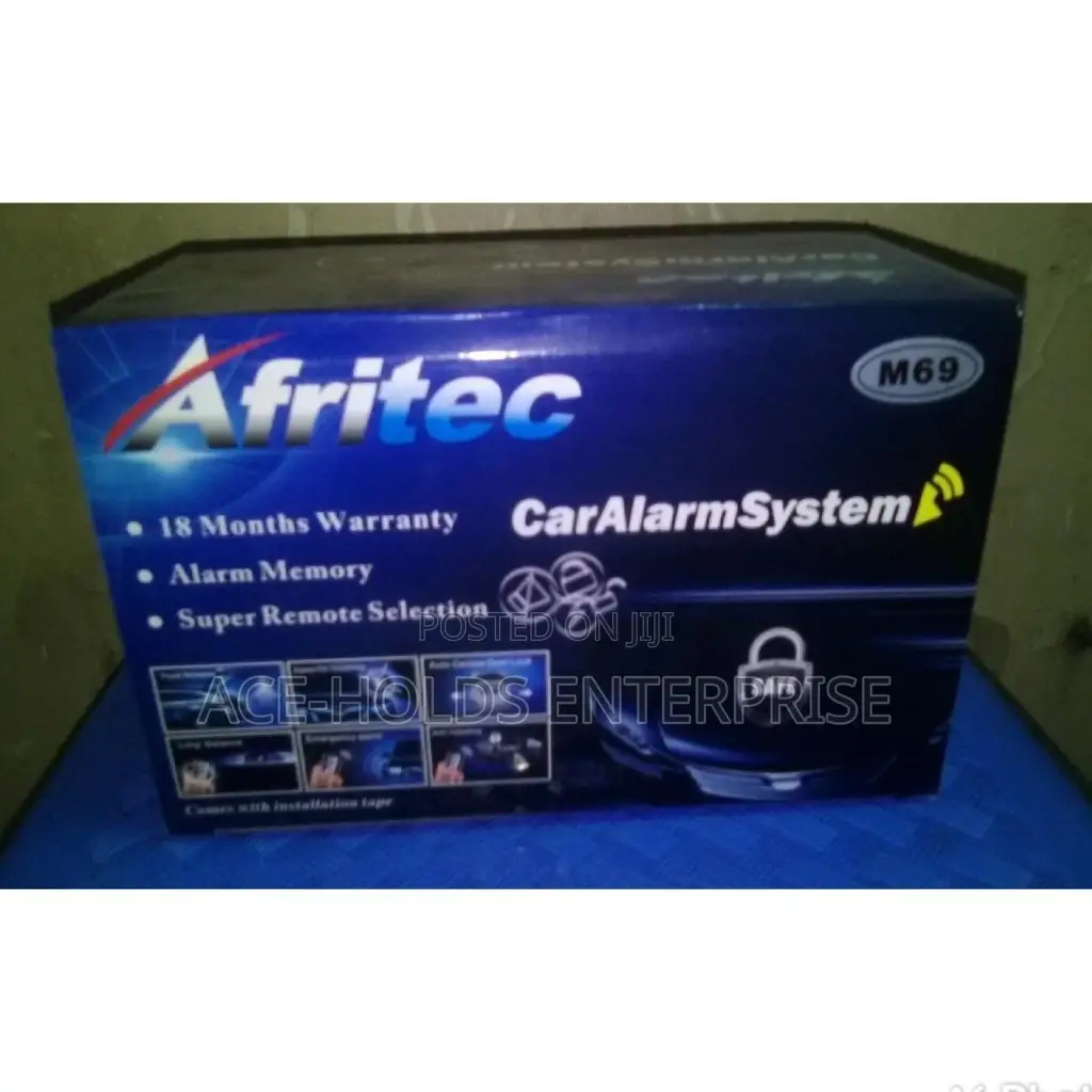 Brand New Afritec Car Alarm System With Cutoff