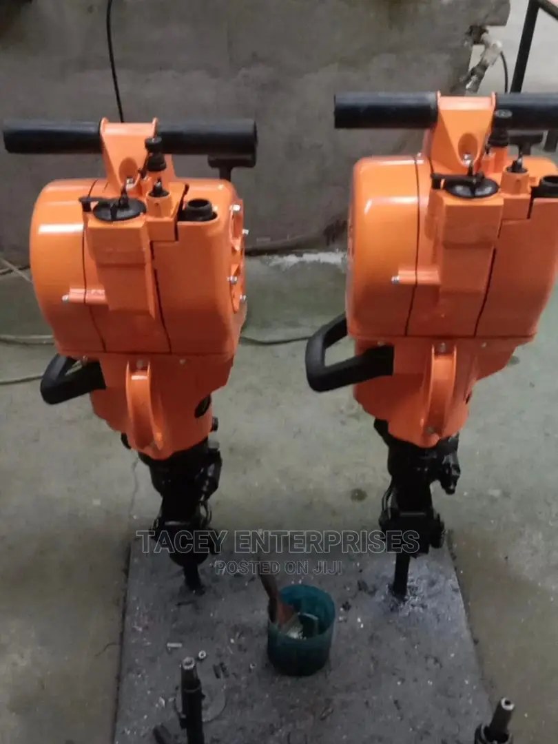 Yn27c Quarry Rock Drill Concrete Jack Hammer +Drilling Rods, Bit