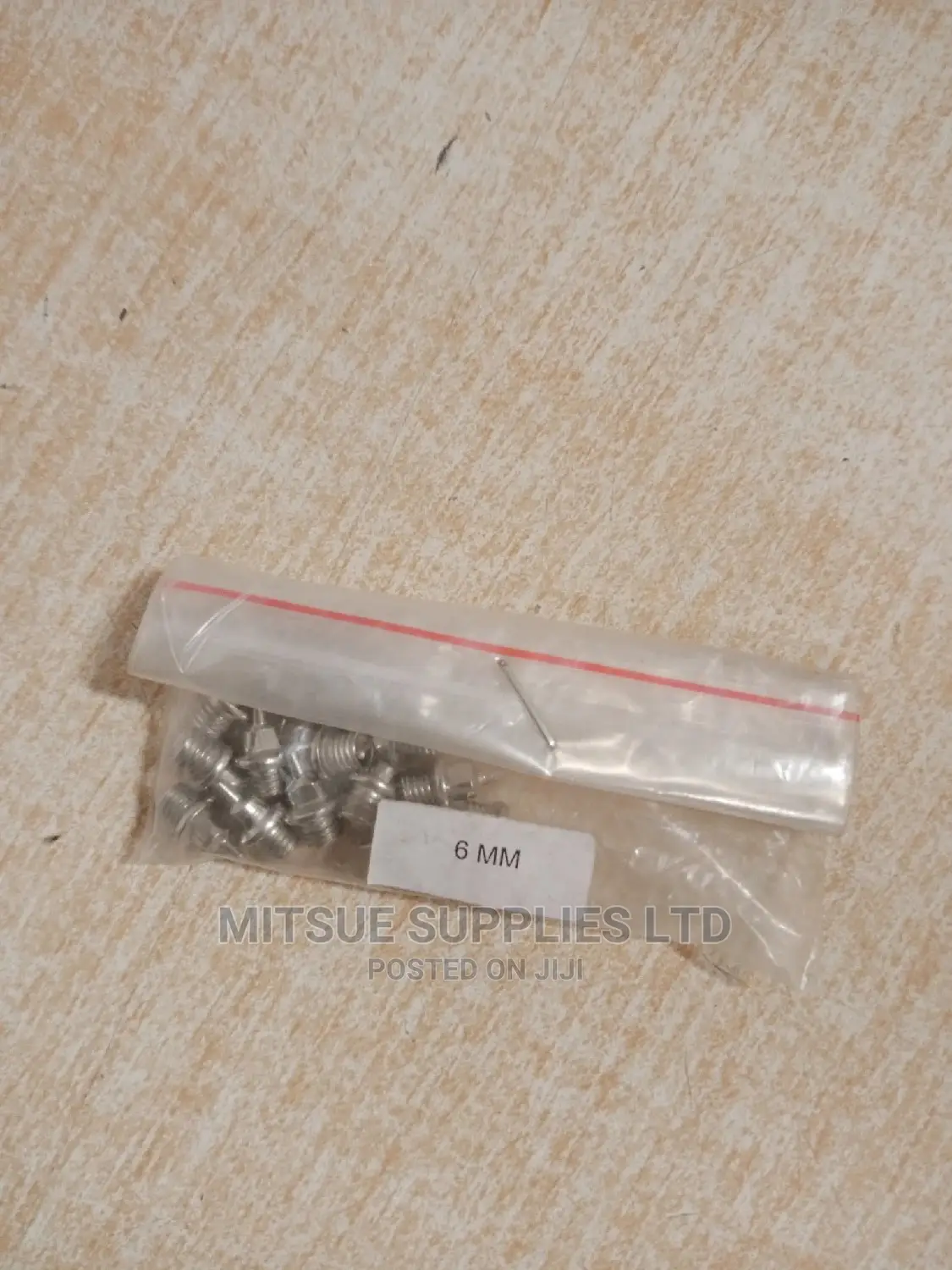Athletic Spike Nails 6mm ( a Set of 12)