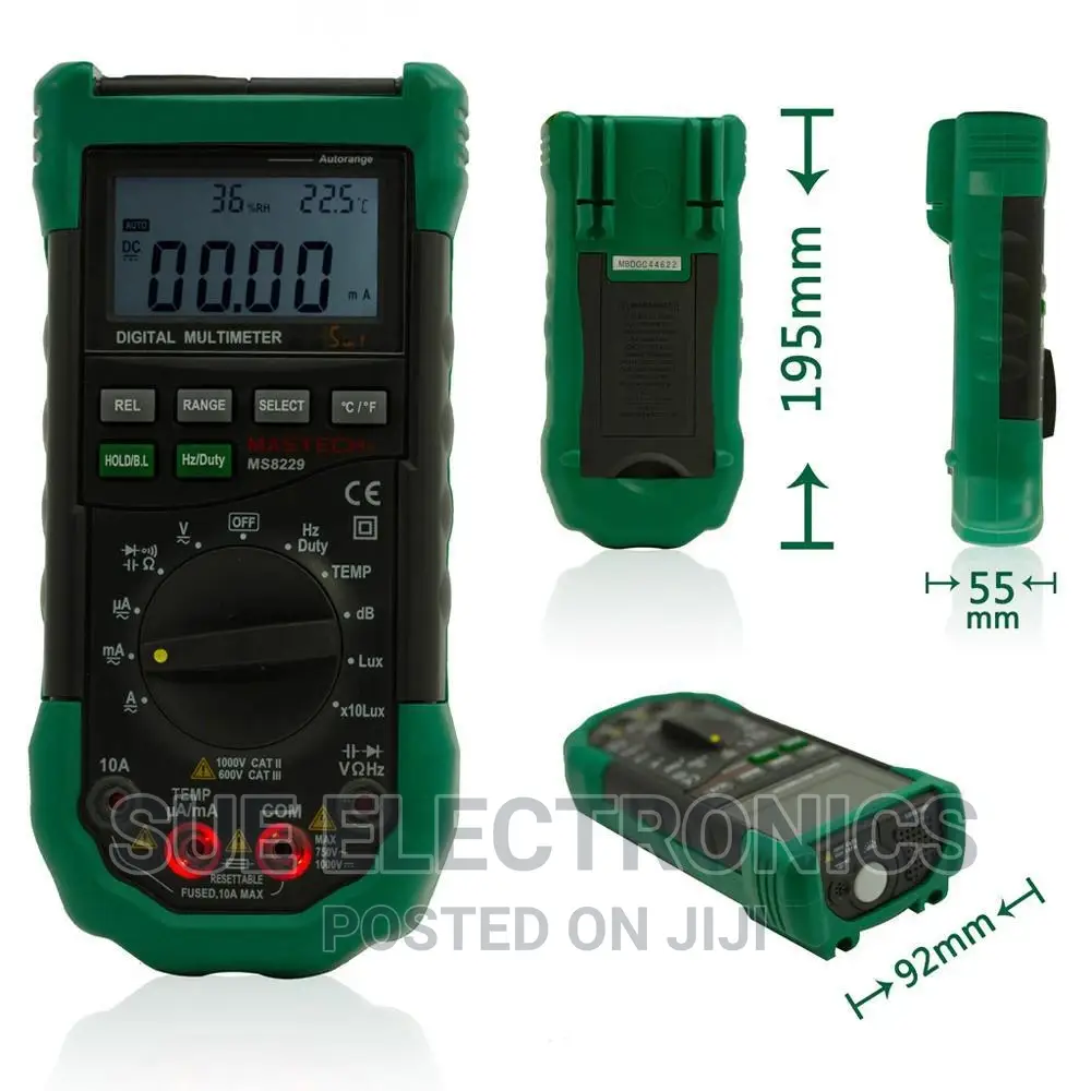 Mastech MS8229 Multi-Functional Digital Multimeter