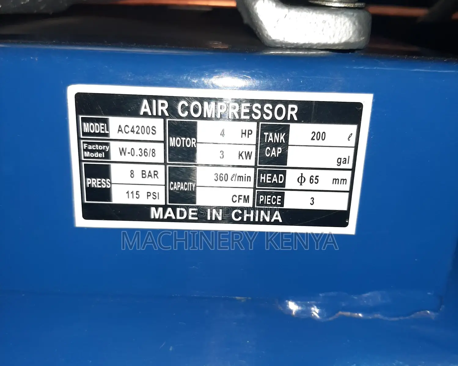 200litres Three Phase Air Compressor