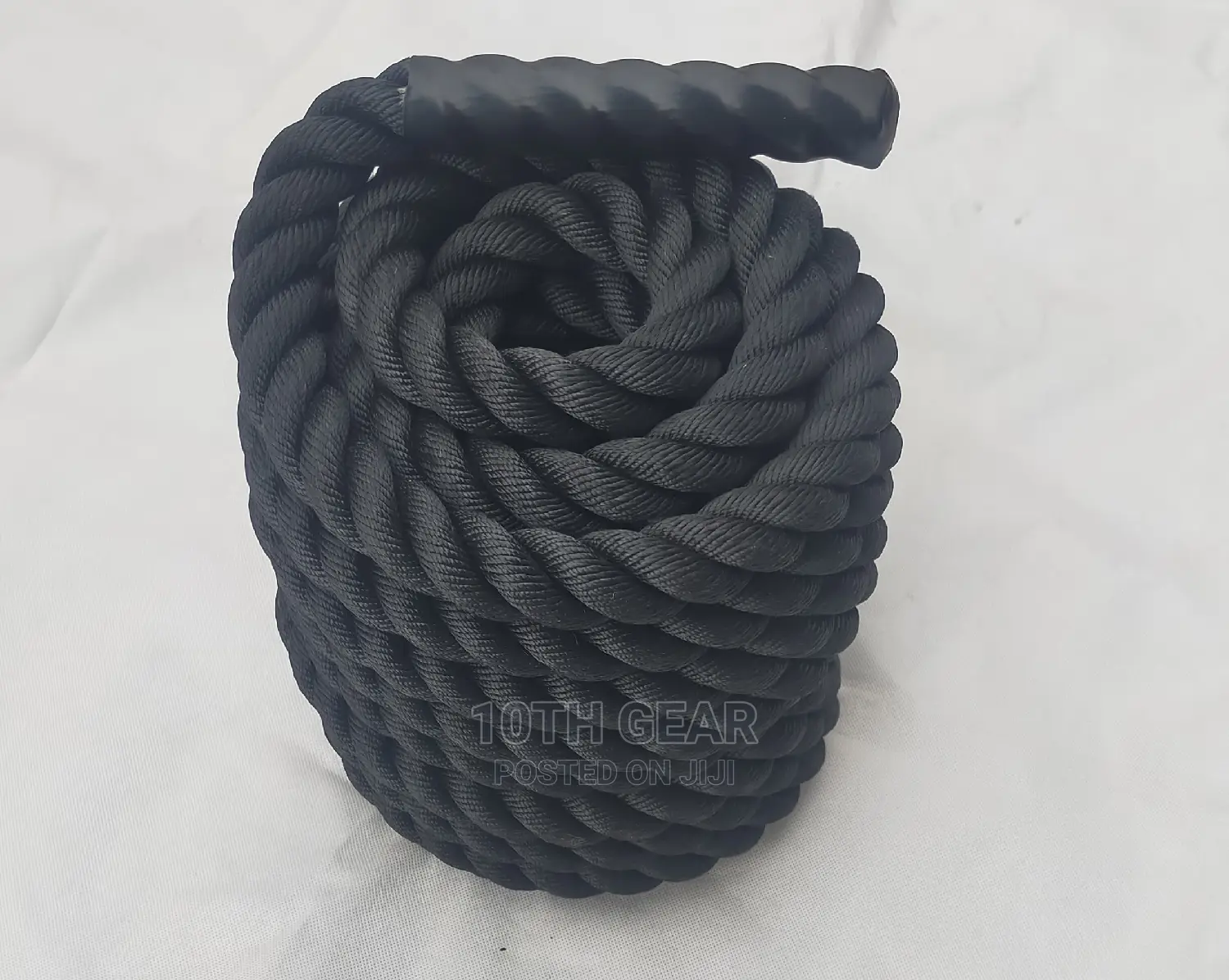 Battle Ropes 15 Meters Black Gym/Sports/Home/Fitness Ropes