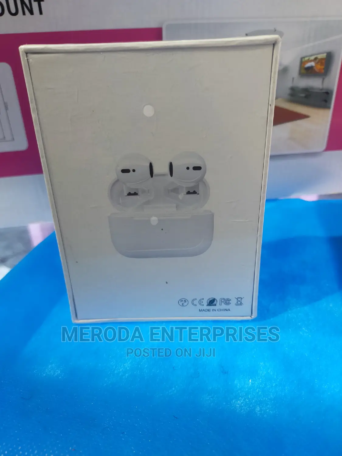 Pro 5s Earpods With Wireless Charging Case
