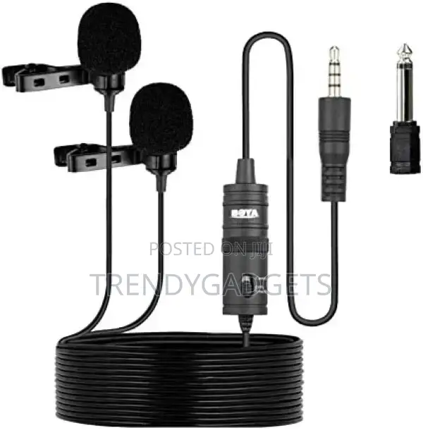 Boya by M1dm Dual Lapel Microphone