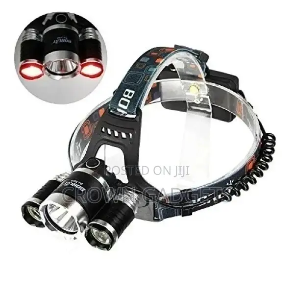 Rechargeable Head Torch Headlamp Light Lamp