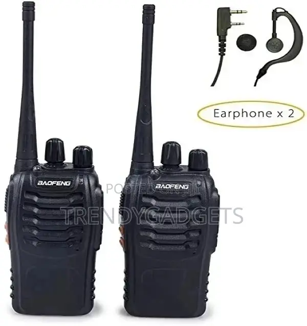 2pcs Baofeng BF-888S Handheld Radio Call Walkie Talkie