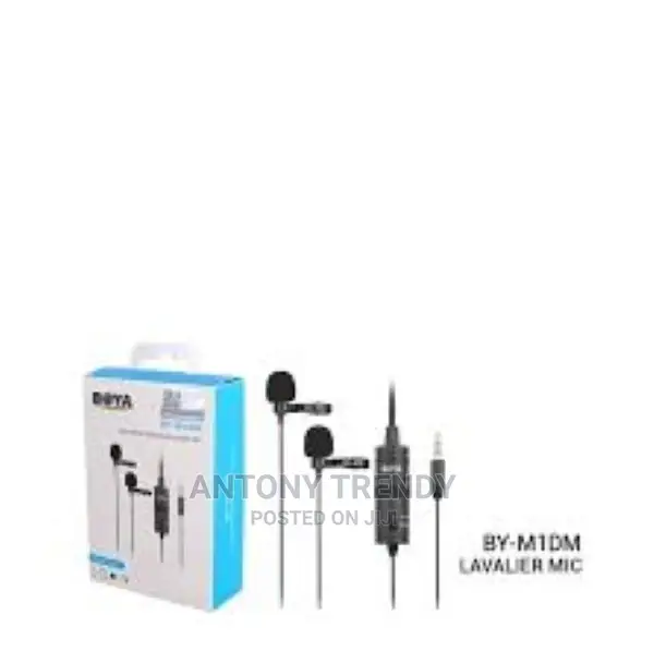 Boya by-M1dm Broadcast Omnidirectional Collar Dual-Head Lava