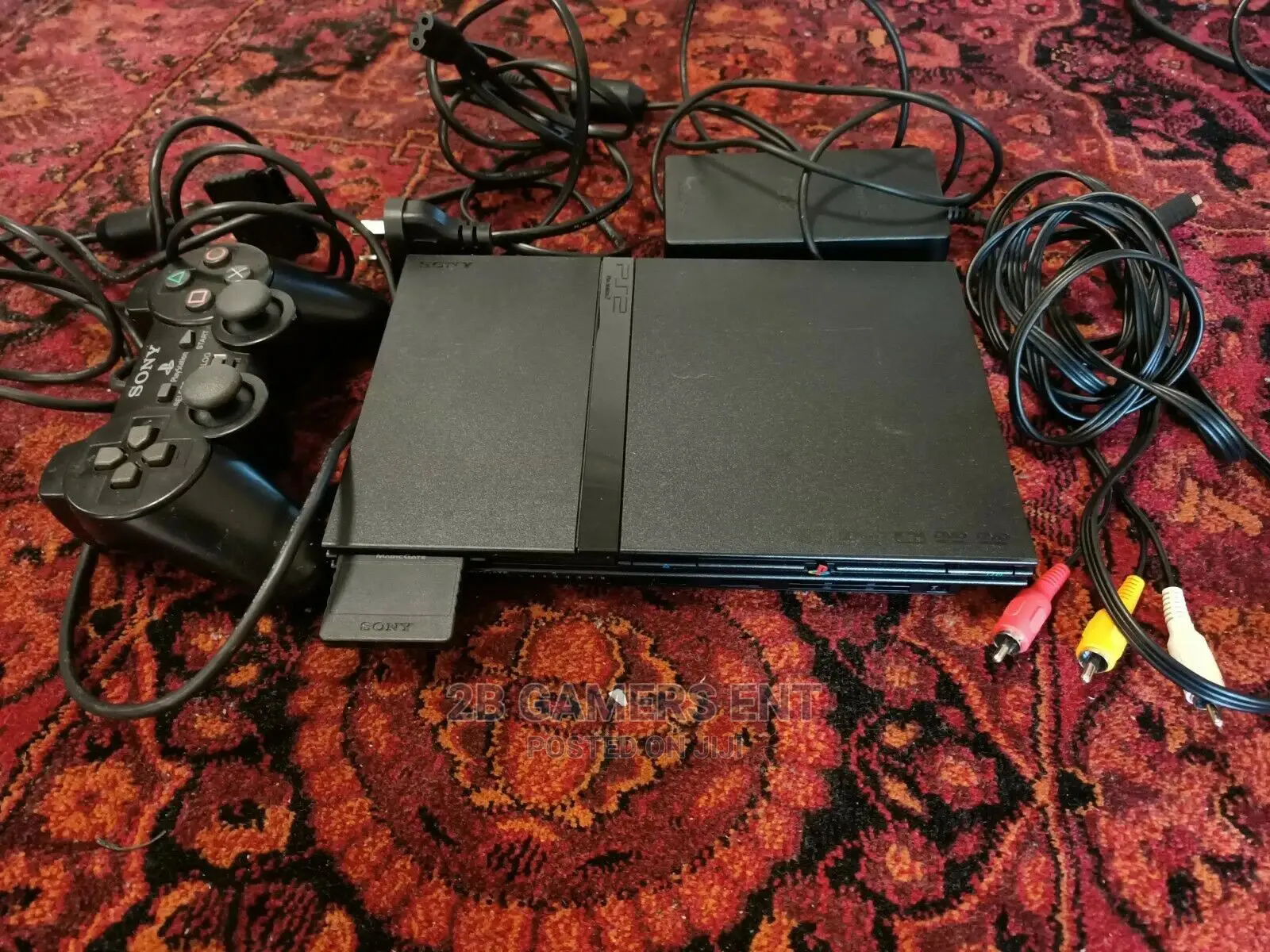 Play Station 2 Slim Clean With Games